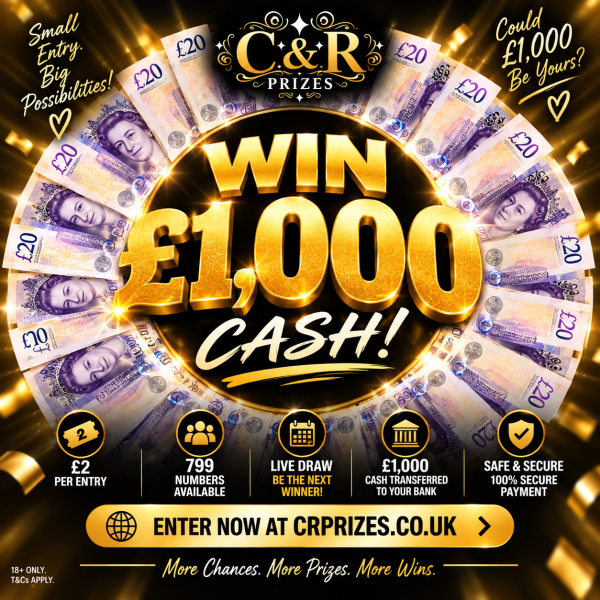 Win £1000 Cash